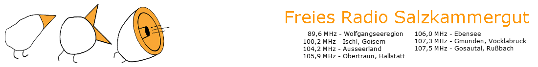 Banner des Freien Radio Salzkammergut